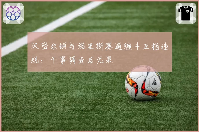 汉密尔顿与诺里斯赛道缠斗互指违规,干事调查后无果